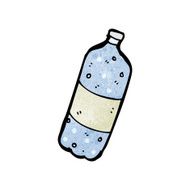 Cartoon Water Bottle N92