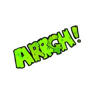 cartoon comic book scream N3