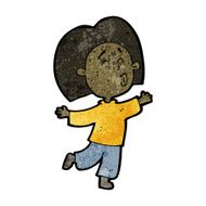 cartoon happy man N536