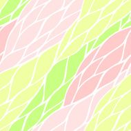 Seamless pattern with colorful hand drawn abstract ornament