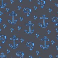 Sea seamless background N7