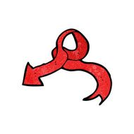 decorative arrow cartoon N12