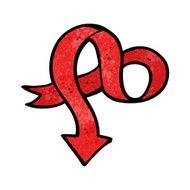 decorative arrow cartoon N13
