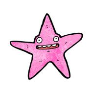 Cartoon Starfish N45