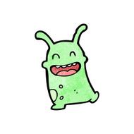 funny little alien cartoon N5