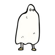cartoon ghost costume N19