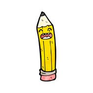 Pencil Cartoon Character N15