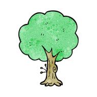 Cartoon Tree N182