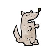 Cartoon Wolf N93