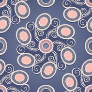 Seamless Ornate Pattern (Vector) Hand Drawn Vintage Texture N3