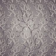 Seamless Floral Pattern (Vector) Hand Drawn Texture N105