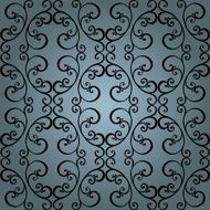 Seamless Ornate Pattern (Vector) Hand Drawn Texture N104