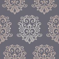 Seamless Ornate Pattern (Vector) Hand Drawn Texture N105