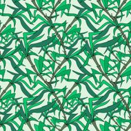 Bamboo seamless pattern