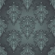 Seamless Ornate Pattern (Vector) Hand Drawn Texture N115