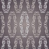 Seamless Ornate Pattern (Vector) Hand Drawn Texture N119