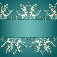 Vector Colored Floral Background Hand Drawn Texture N62