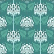 Seamless Floral Pattern (Vector) Hand Drawn Texture N119