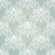 Seamless Floral Pattern (Vector) Hand Drawn Texture N127