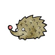 Cartoon Hedgehog N36