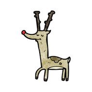 proud reindeer cartoon N4