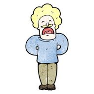 cartoon man giving speech N5