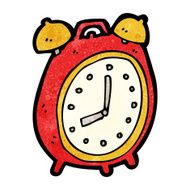 Cartoon Alarm Clock N18