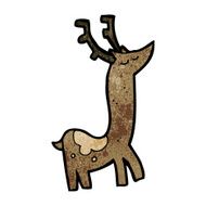 cartoon stag N20