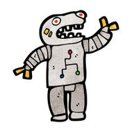 Cartoon Robot N313