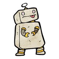 Cartoon Robot N314