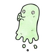 cartoon spooky ghost N101