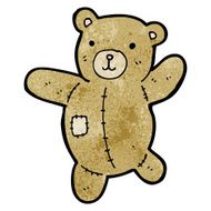 Cute Cartoon Teddy Bear N23