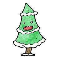 Cartoon Christmas Tree N53