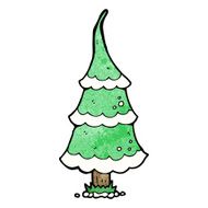 Cartoon Christmas Tree N54