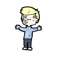 Cartoon Boy Whistling N3