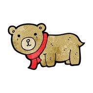 cartoon teddy bear N201