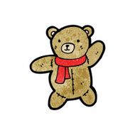 cartoon teddy bear N203