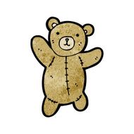 cartoon teddy bear N204
