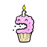 cartoon cup cake N27