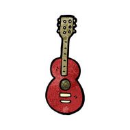 Cartoon Guitar N23