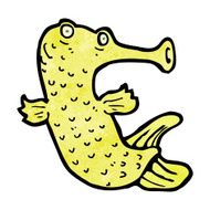 cartoon trumpet fish N3