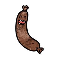 Cartoon Sausage N45