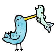 Cute Cartoon Bird N11