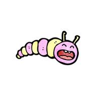 Cartoon Caterpillar N65