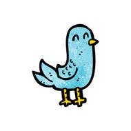 Cute Cartoon Bird N12