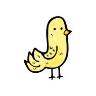 Cute Cartoon Bird N13