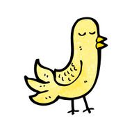 Cute Cartoon Bird N14