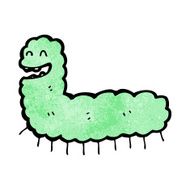 Cartoon Caterpillar N66
