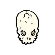 Cartoon Skull N76