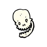 Cartoon Skull N78